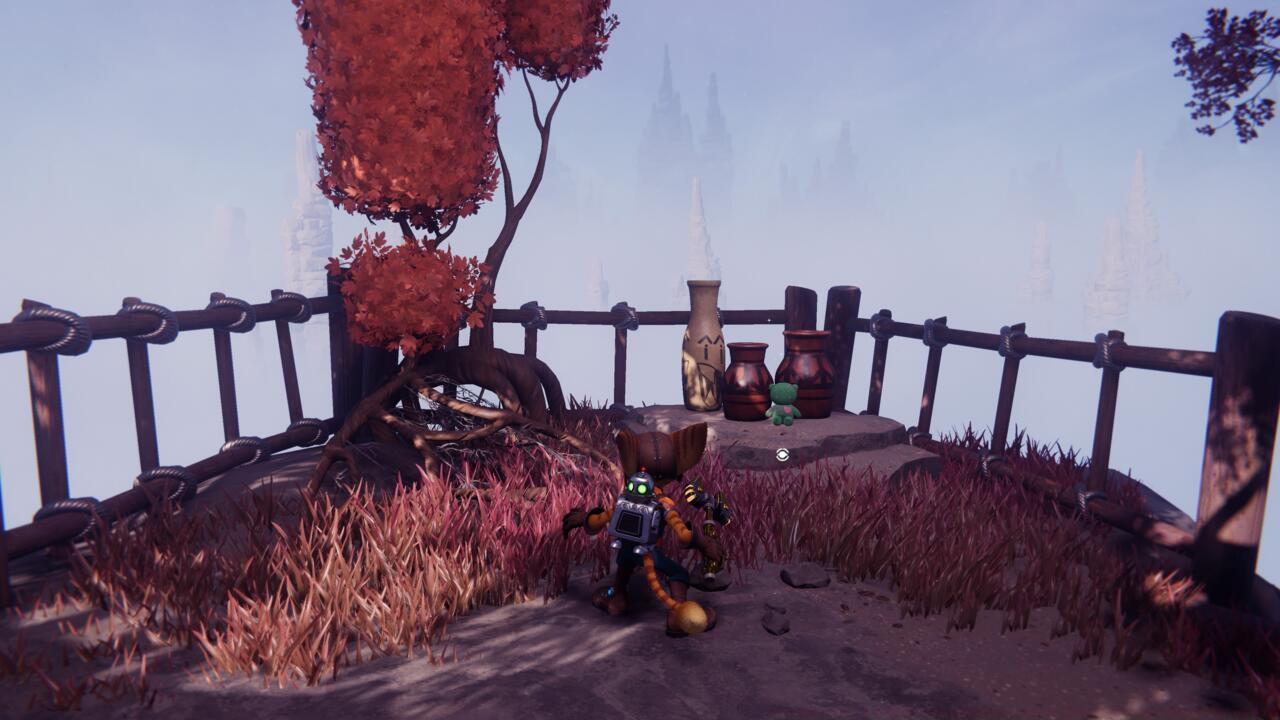 After the first speed trial, take the path to the left to get to this CraiggerBear.