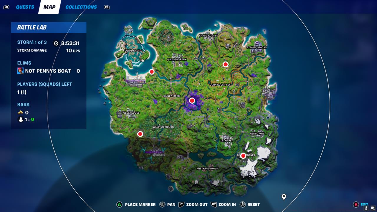 Fortnite Week 1 Alien Artifacts - all locations