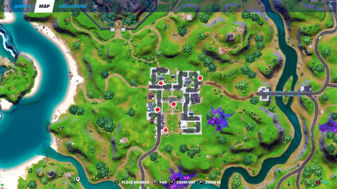 All welcome signs at Pleasant Park