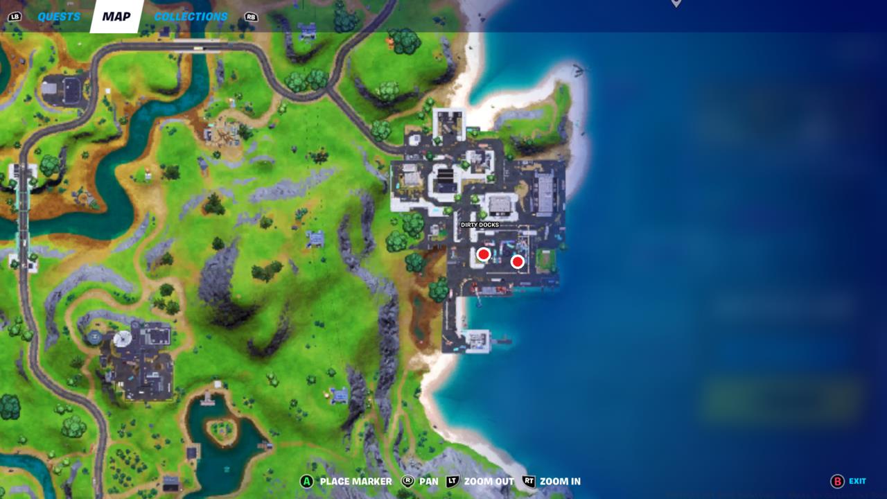 Dirty Docks cat food locations