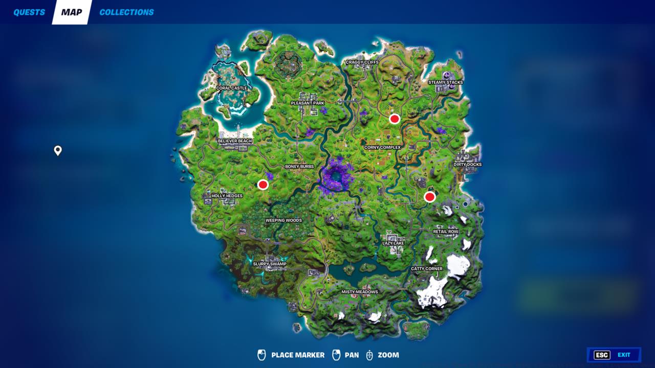 Farmer Steel's favorite places are scattered across the island.