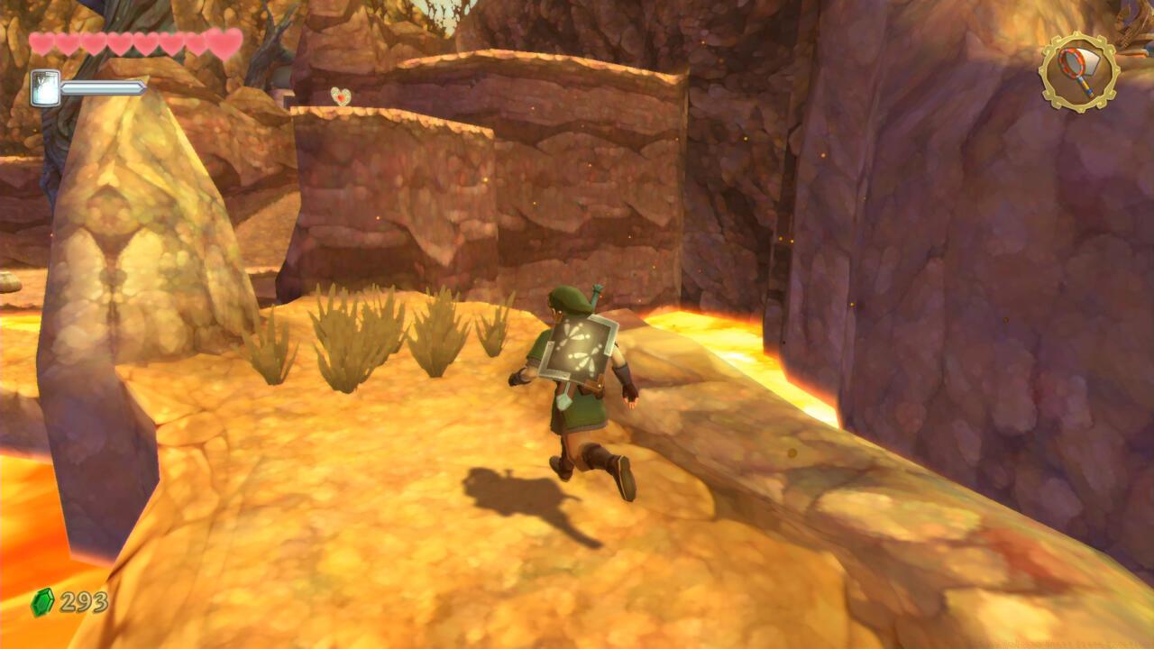 Eldin Volcano region overview showing heart piece locations