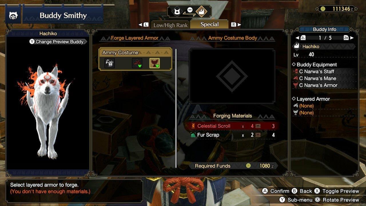 Ammy layered armor for your Palamute