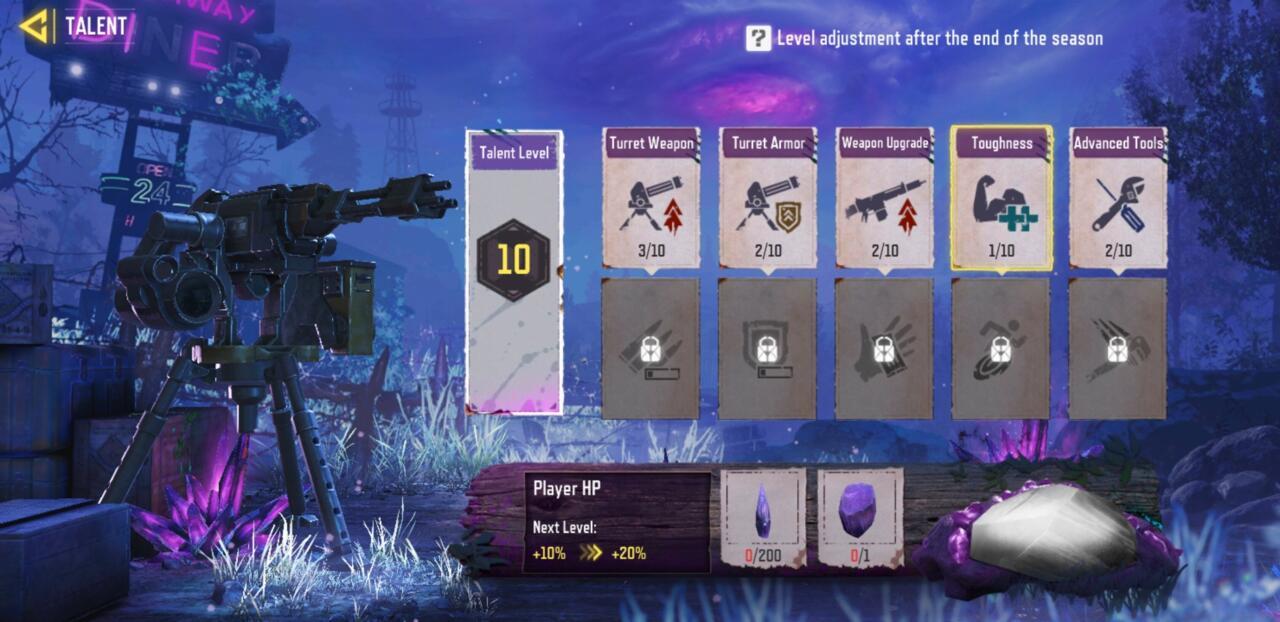 Undead Siege Talent Upgrades