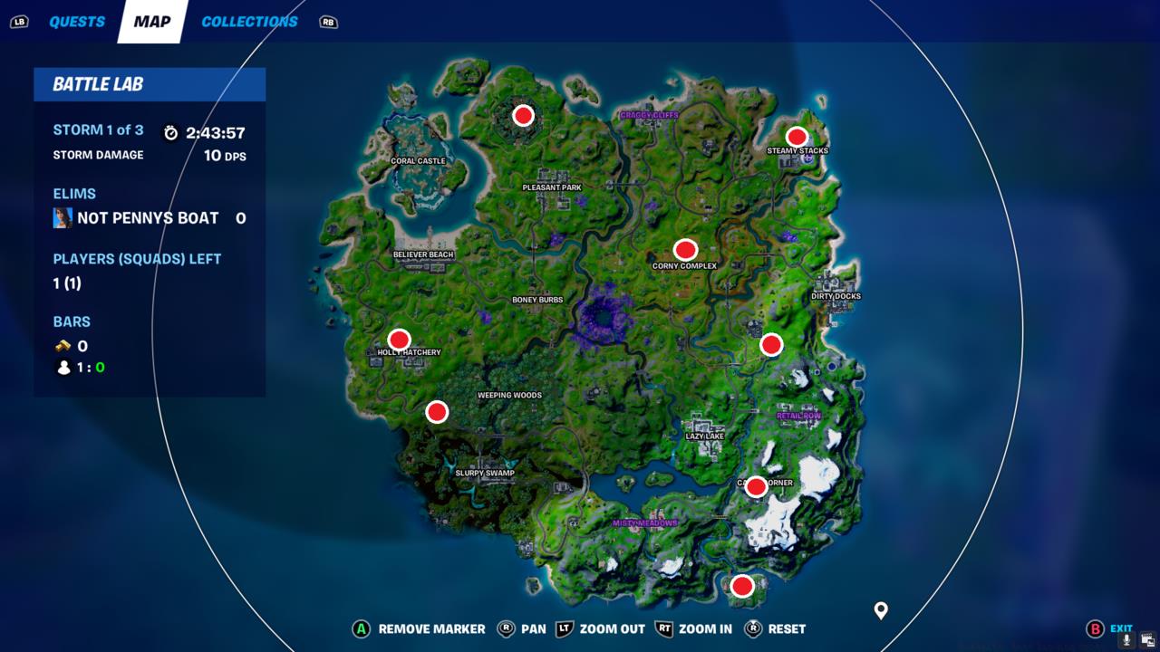 From left: Holly Hatchery, Durrr Burger, Deep Woods Dish, Corny Complex, Camp Cod, Catty Corner, Lake Canoe, Steamy Stacks