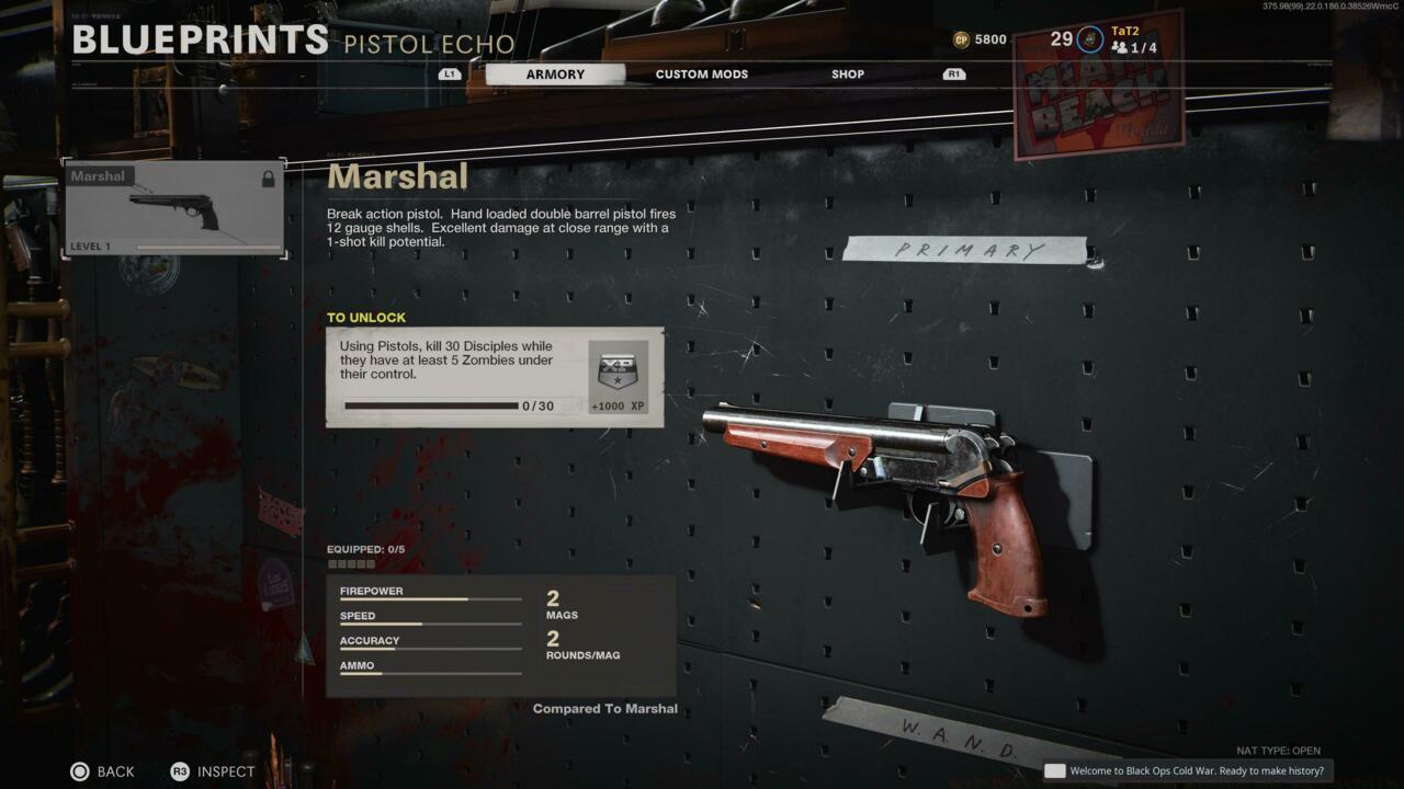 Marshal Zombies unlock challenge