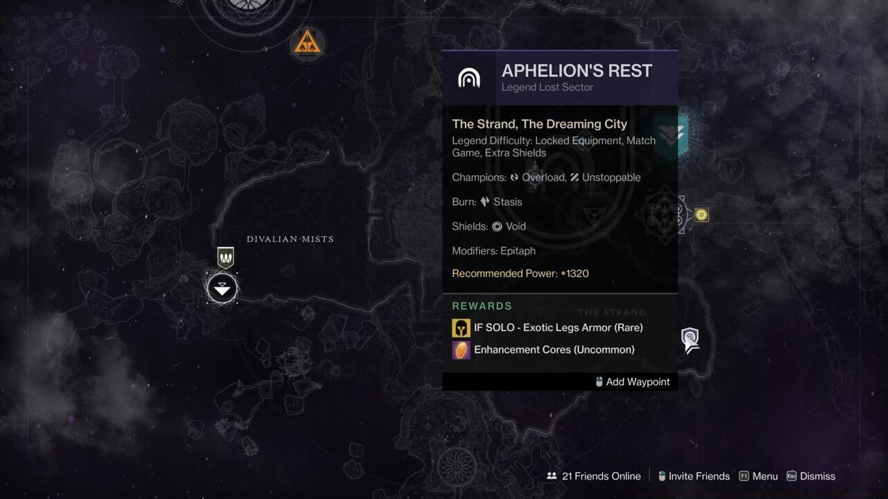 Check Legendary and Master Lost Sectors to see what they drop before you take them on.