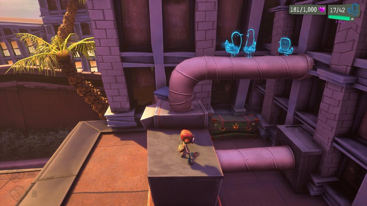 Steamer Trunk location on hospital rooftop