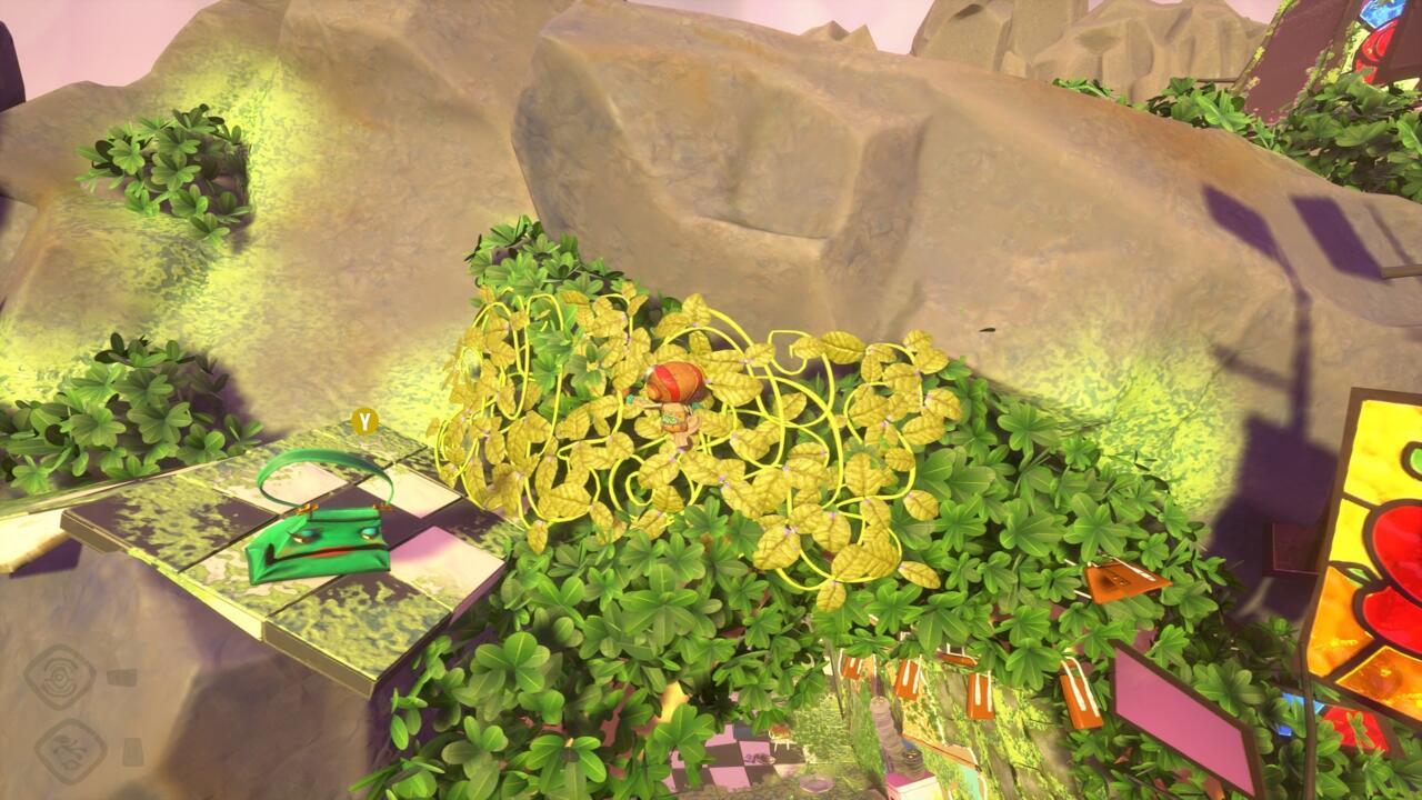 Purse location in Bob's Bottles