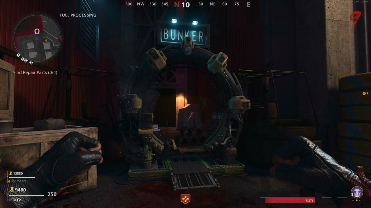 Broken bunker teleporter