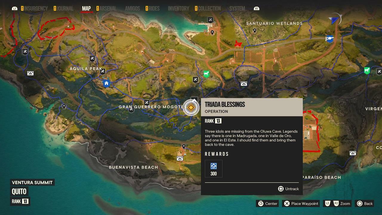 Triad Blessings mission location