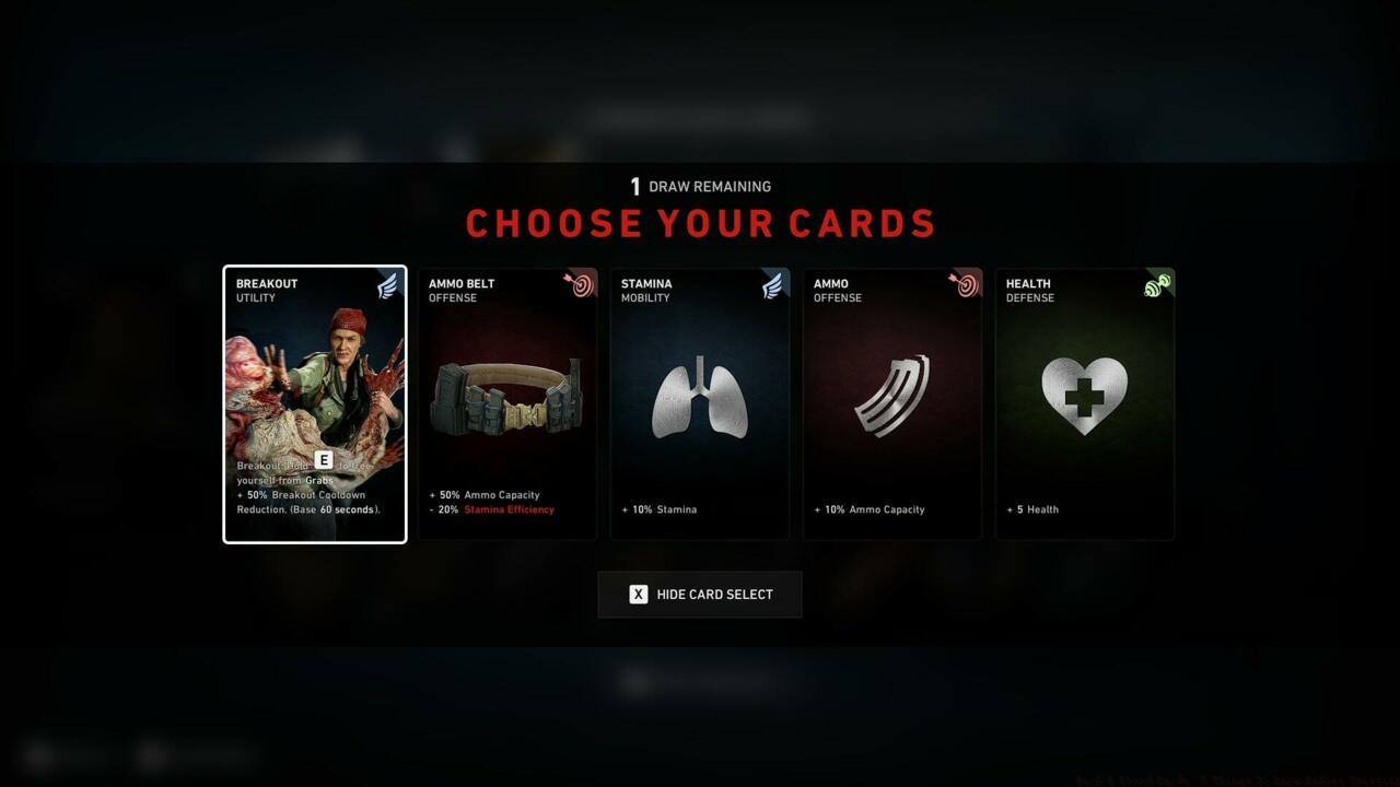 Cards can alter player characters in huge ways.