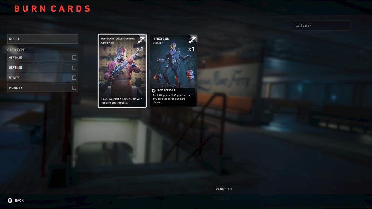 Burn Cards can provide greater buffs, but they can't be reused.