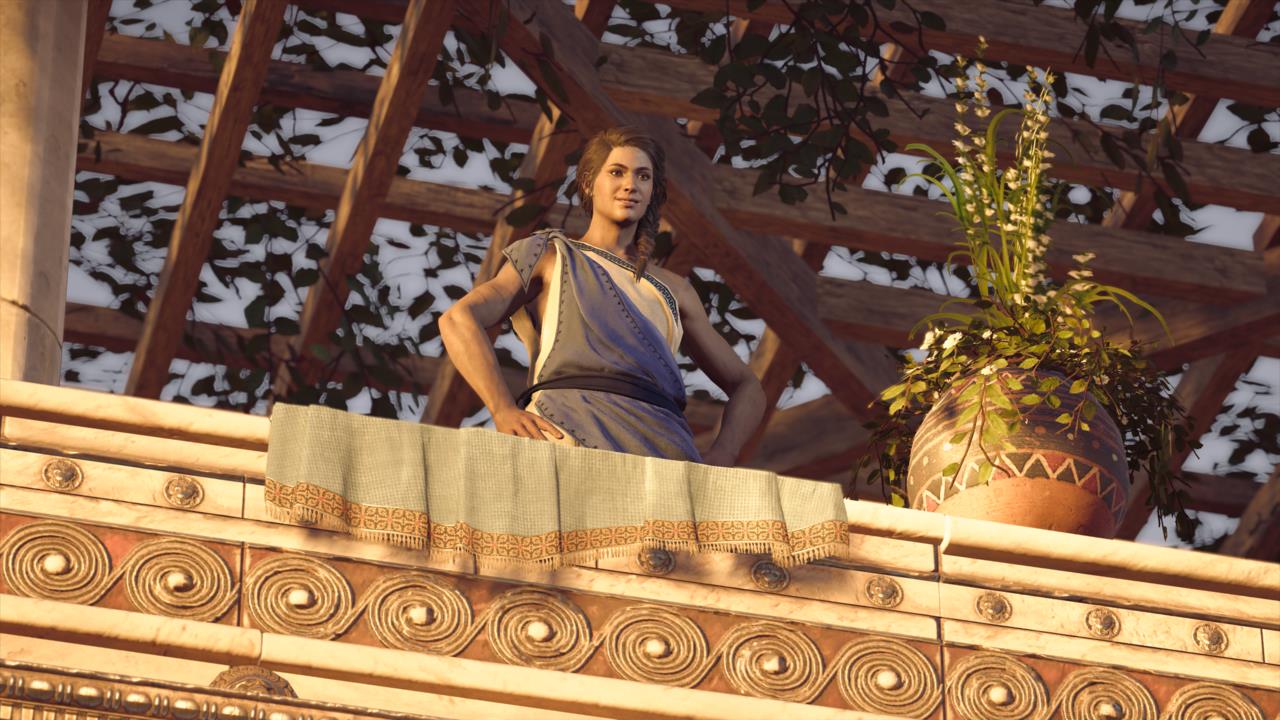 Kassandra's vacation is short-lived in Assassin's Creed Crossover Stories.