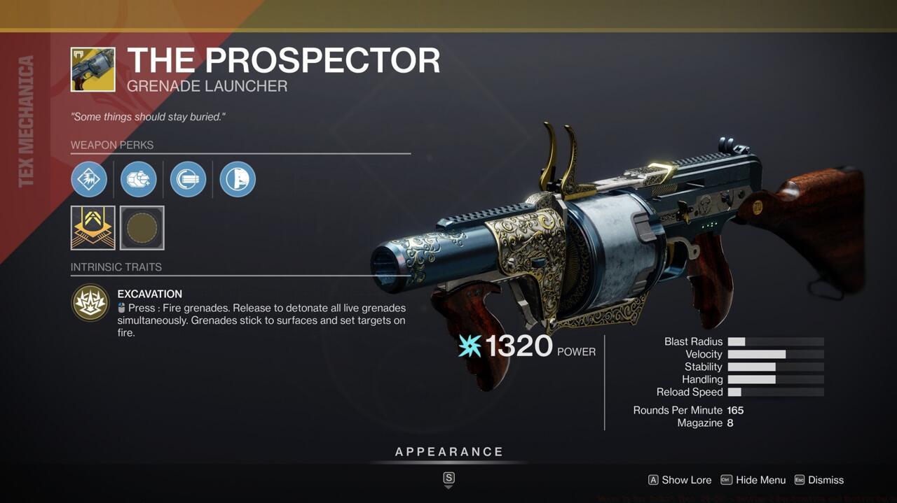 Control key chokepoints with The Prospector, whose grenades you can remotely detonate to allow you to set traps.