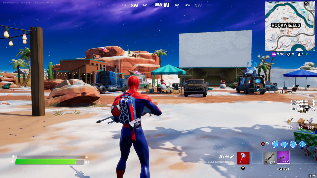 If the Storm wasn't moving in, you could maybe catch a movie.