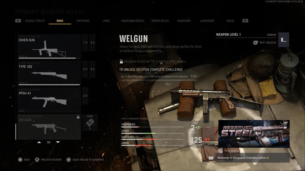 Welgun Zombies challenge