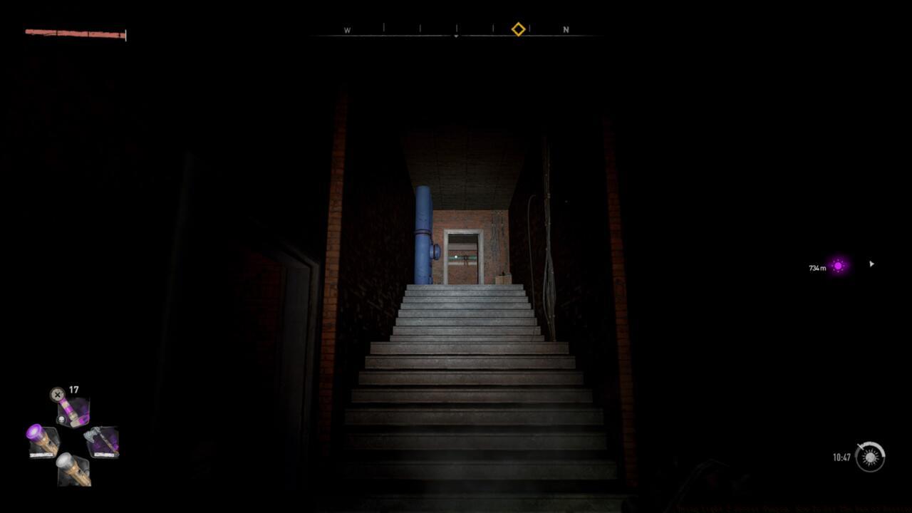 Follow this path in the Renegade's fortress to find the spacefaring foul.