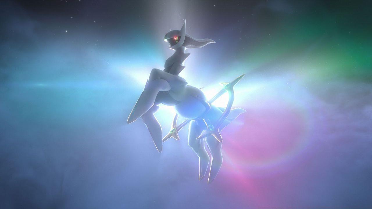 The legendary Pokemon Arceus