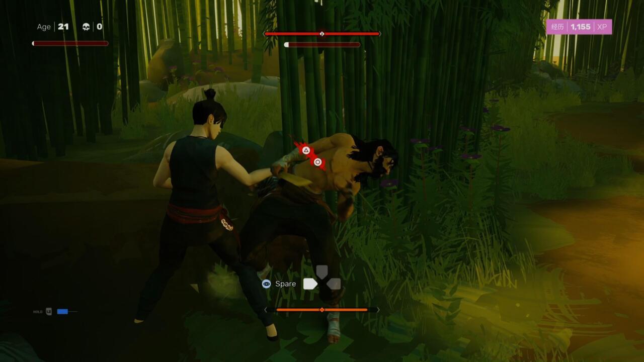 Break a boss' structure twice to get the option to spare them.