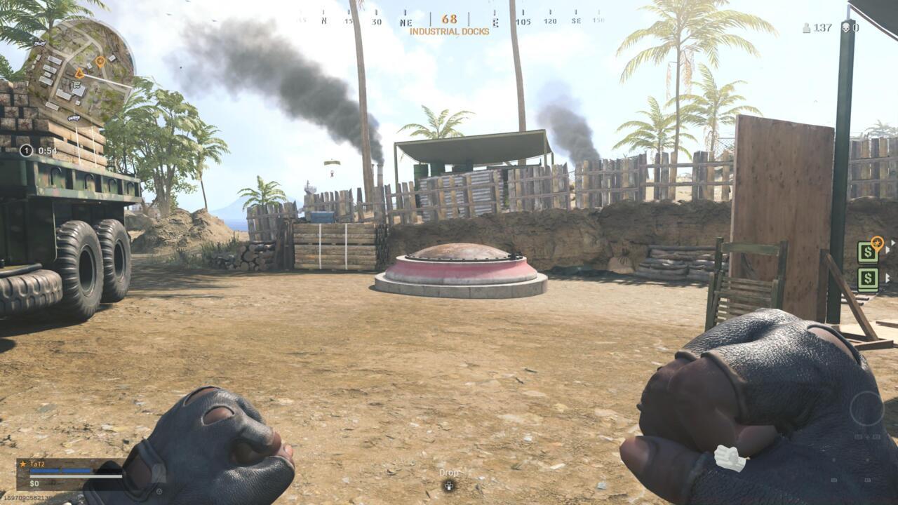 Dock bunker location