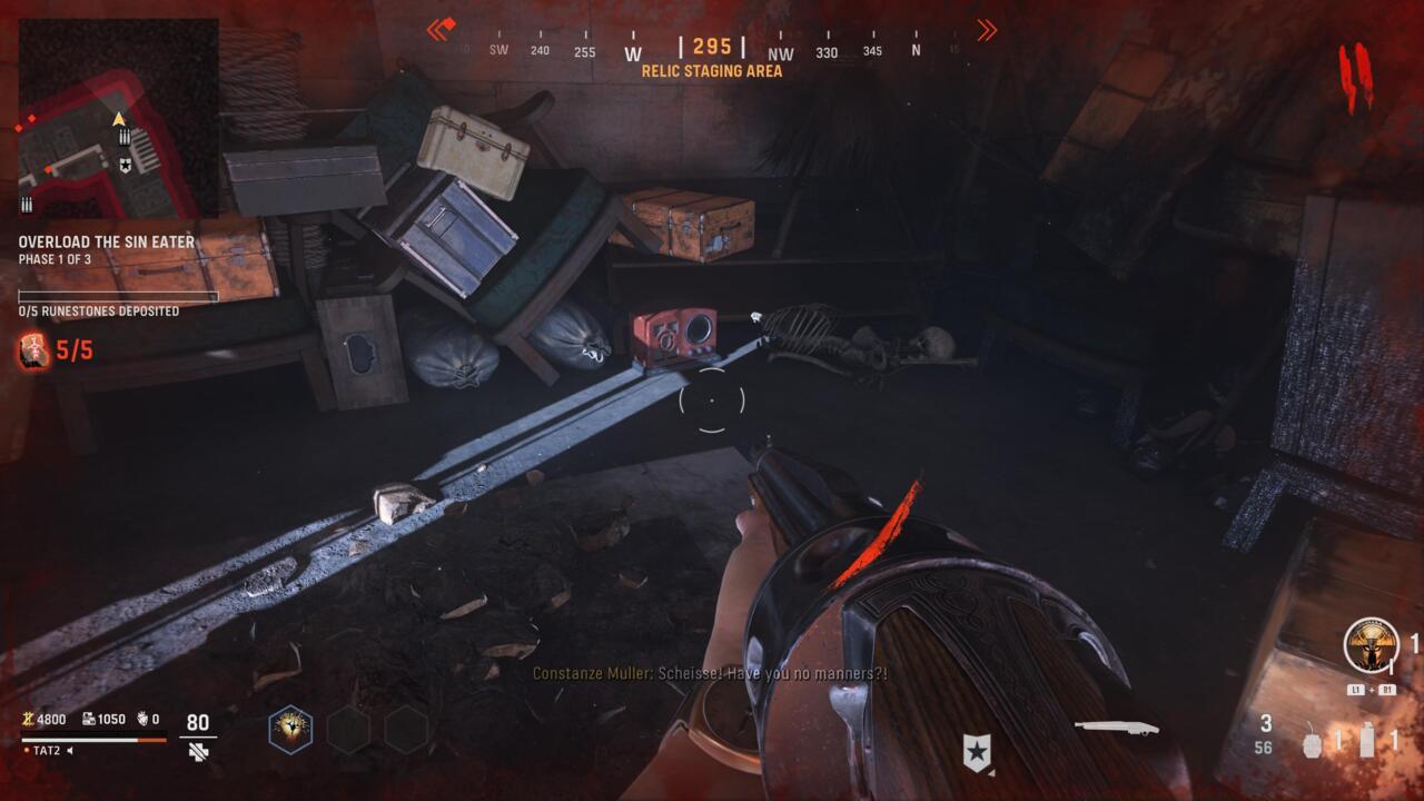 Krafft radio 2 at Relic Staging Area