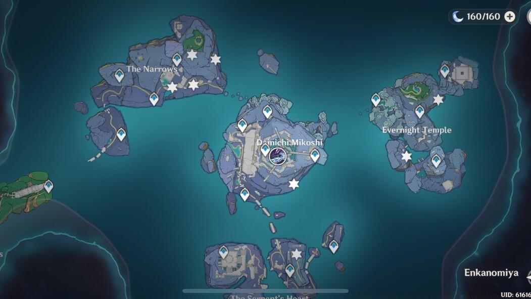 Normal Bathysmal Vishap Herd Boss Fight location is under the Dainichi Mikoshi.