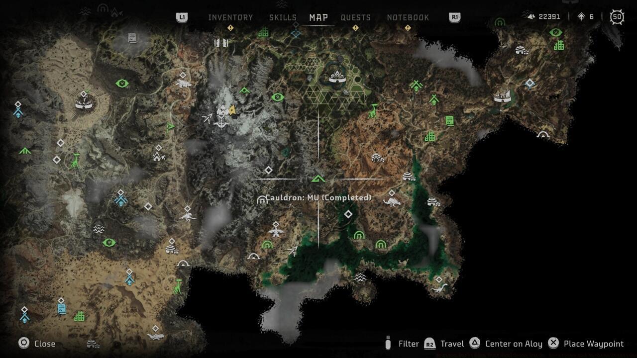 MU is probably the first optional Cauldron you'll come across and it's useful to knock it out early.