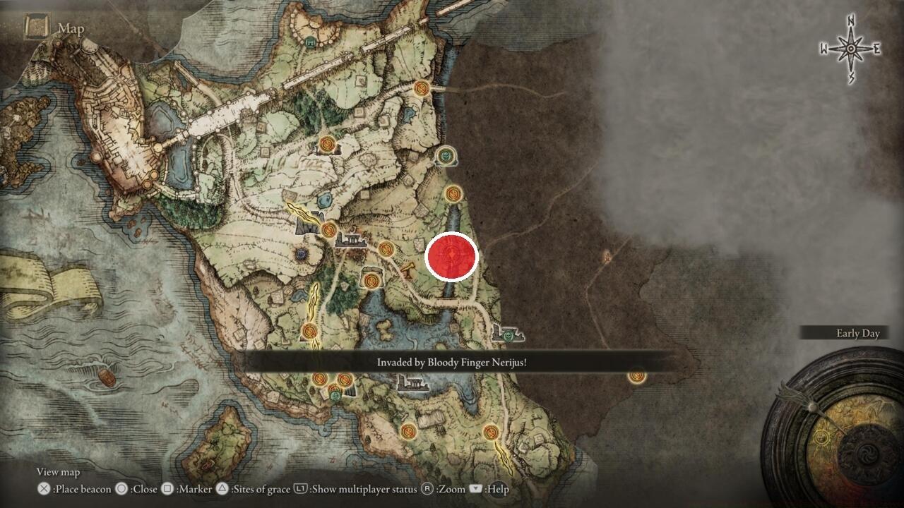 Reduvia location near Murkwater Cave