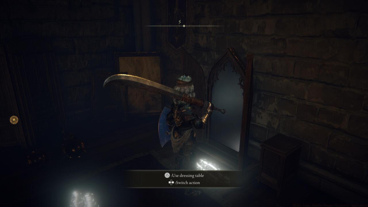 The Clouded Mirror Stand in Roundtable Hold.