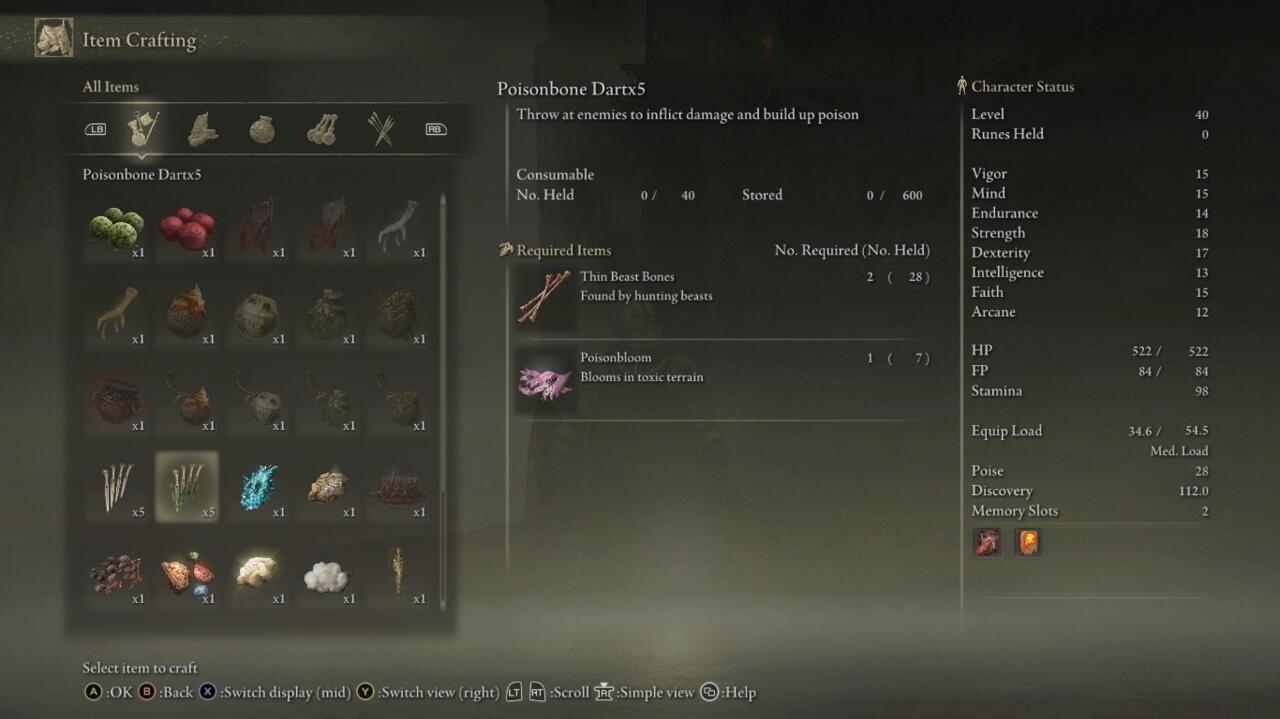 Poison arrows give you an edge in any encounter, including boss fights