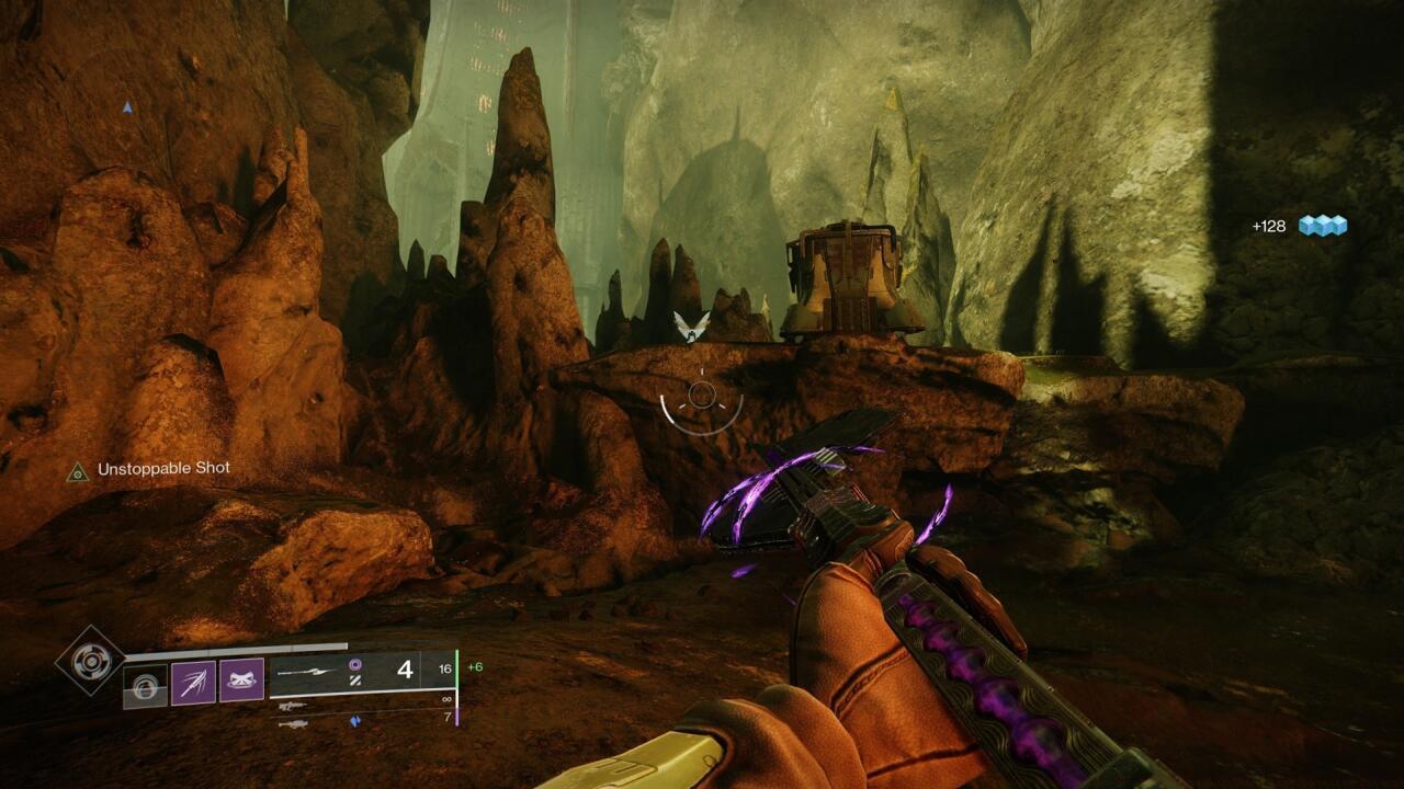 Kill all the Scorn in the area and the bubble will disappear, revealing your prize.