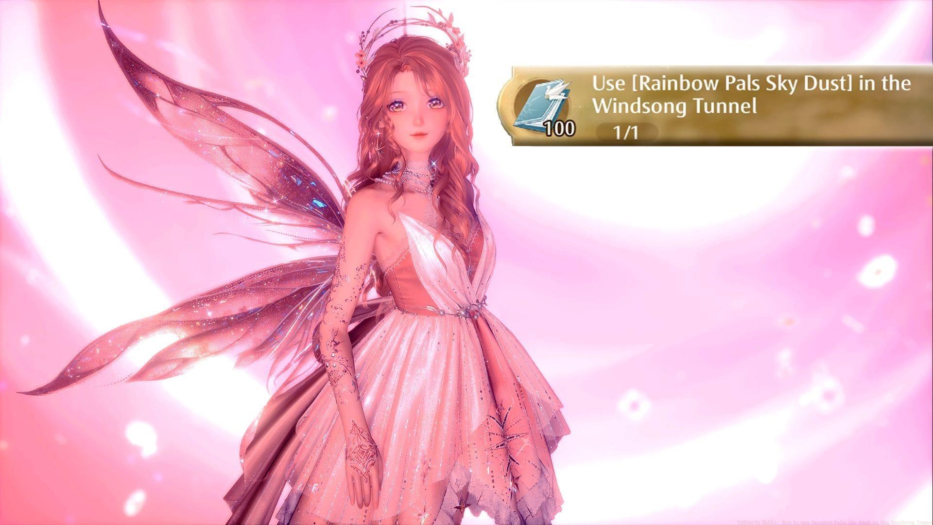 Guide on completing the Rainbow Pals Sky Dust Task in the Veiled in Verses event (Image via Sportskeeda Gaming/Infold Games)