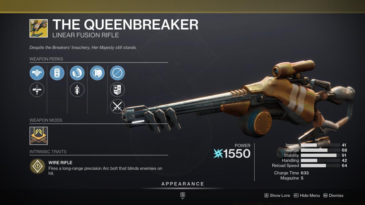 Landing headshots with The Queenbreaker is fun and easy at just about any range.