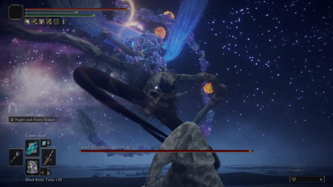 Astel will attempt to grab you in its pincers if you get too close.