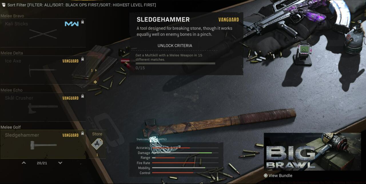 Warzone's Sledgehammer unlock challenge