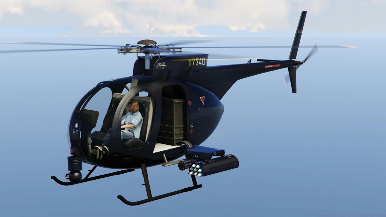Buzzard in GTA Online. Image via GTAWiki