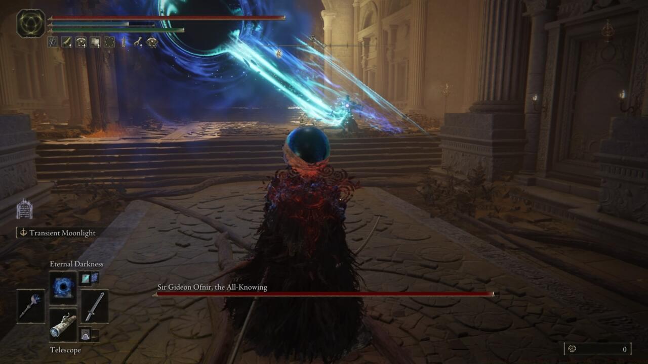 Eternal Darkness can redirect the majority of Gideon's Sorceries, including the Comet.