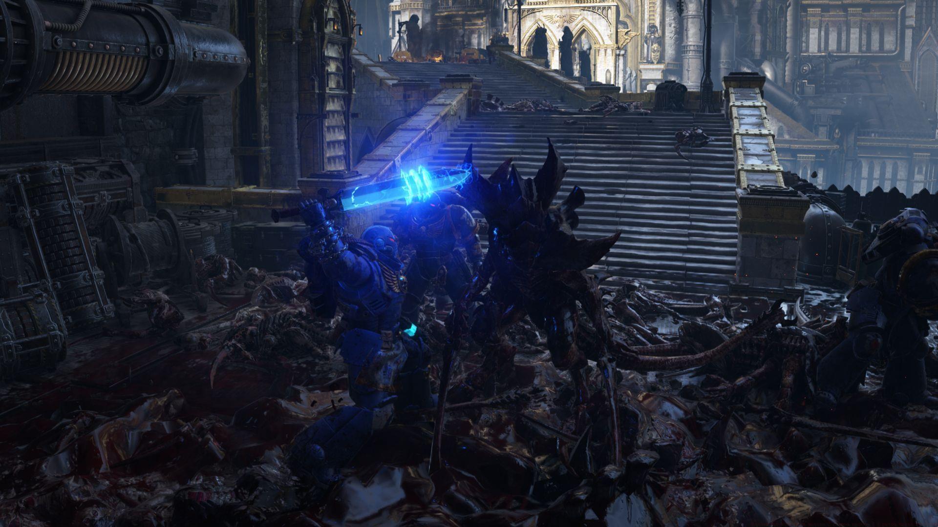 Warhammer 40k Space Marine 2 Trygon update 7.0 is live (Image via Focus Entertainment || Sportskeeda Gaming)