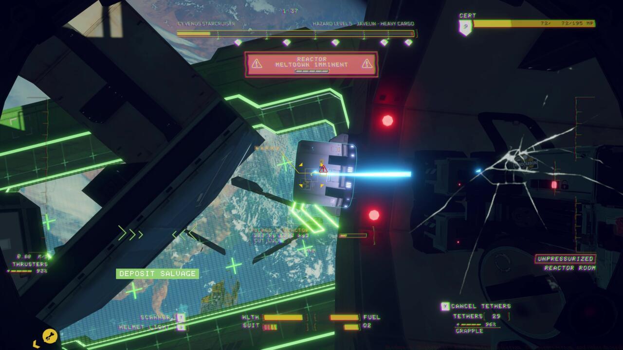 In space, no one can hear you botch the job.