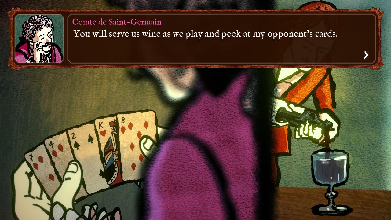 Nerial's Card Shark is a romanticized glimpse into the art of cheating at cards. 