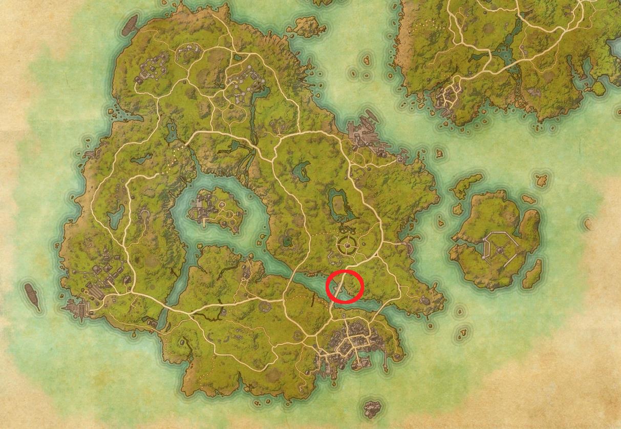 The location of the quest to unlock Ember
