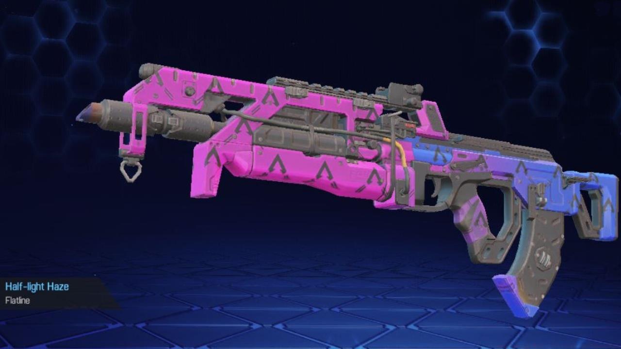 The Half-light Haze R-301 skin, an Apex Legends Mobile exclusive.