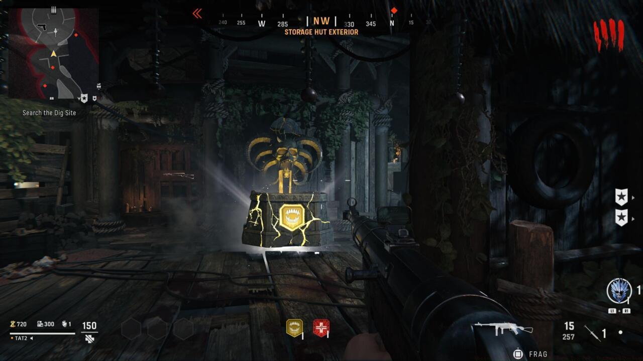 Storage perk location