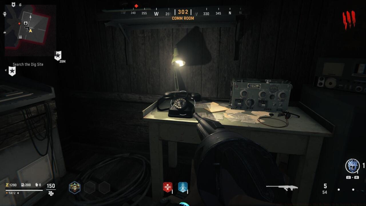 Telephone in Comm Room