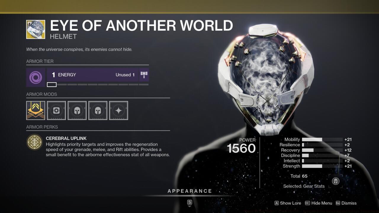 Get your abilities back faster with Eye of Another World.