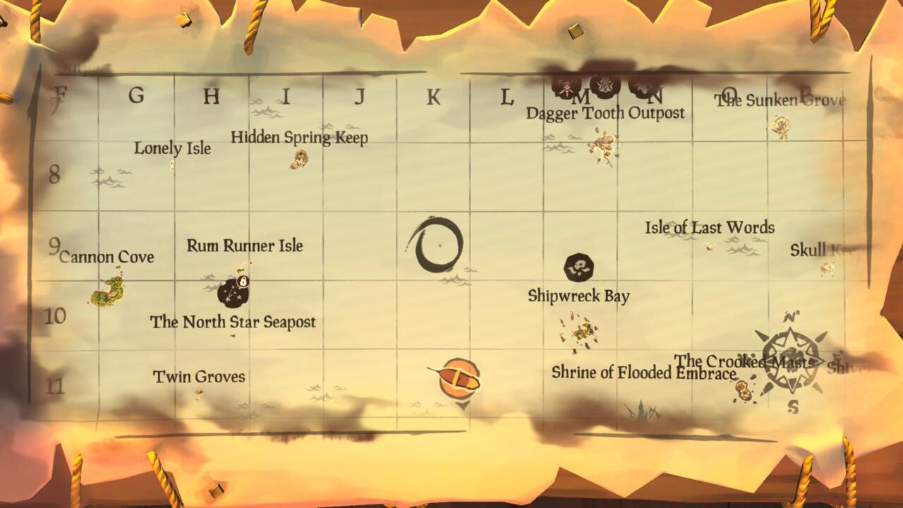 Sometimes maps can be deceiving, but many pirates are already familiar with the game's uncharted islands.