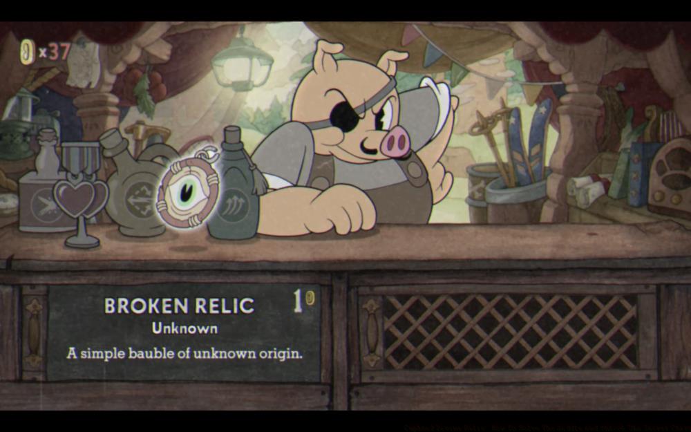Cuphead DLC Broken Relic