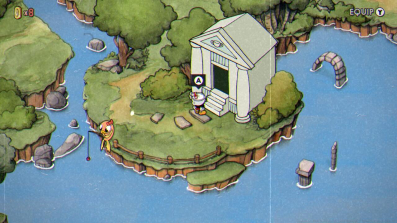 Beat the first Mausoleum to meet the new NPC.