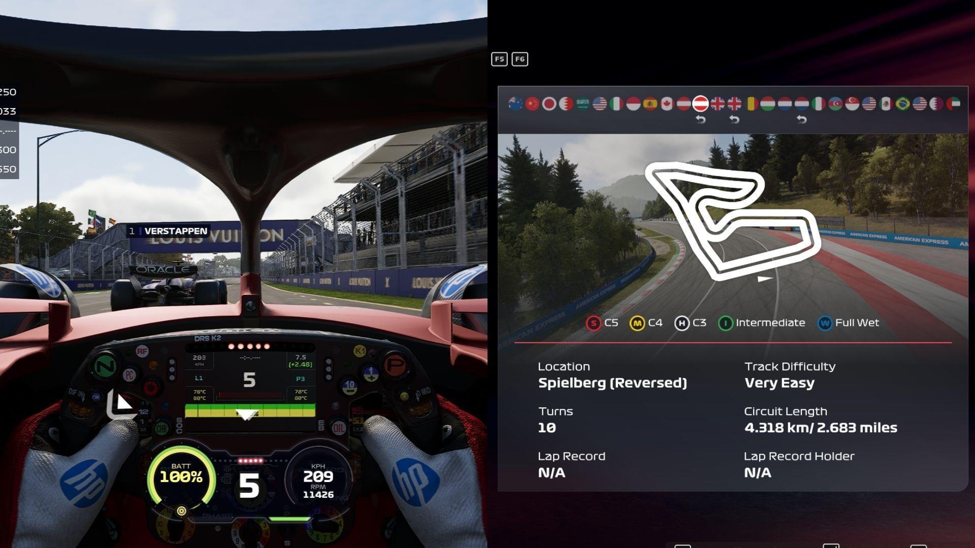 F1 25 Setup for the Austrian GP